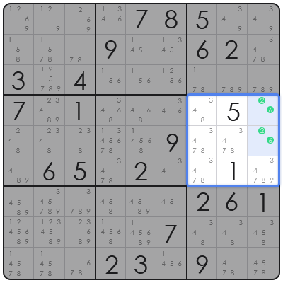 logic of sudoku